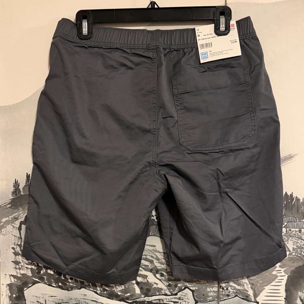 Uniqlo Men's Gray Easy Shorts - M - Picture 2 of 5